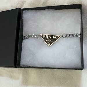 Black Prada Necklace